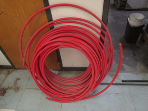 lot 92 image: Roll of Pex Tubing