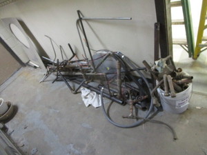 lot 97 image: Misc. Copper & Steel Pipes