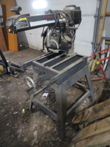 lot 105 image: Craftsman Radial Arm Saw
