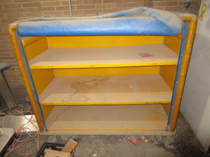 lot 111 image: Storage Cart 30x64x59