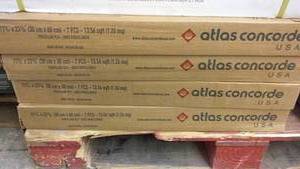 lot 44 image: 54.2 Square Feet of Atlas Concorde Porcelain Tiles - Set of 28 (11 34 x 23 58)