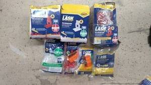 lot 58 image: Lot of QEP LASH Tile Leveling Clips and Spacer Packs