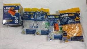 lot 60 image: LASH 360 Tile Leveling System - 300-Piece Set with Caps and Posts