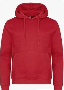 Set of 2 Red Clique Adult M/M Hoodies