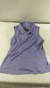 lot 112 image: Womens Sleeveless Lavender Shirt by CooRun