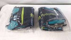 lot 117 image: Set of 2 Hydro Hiker Backpacks with Hydration Sleeve