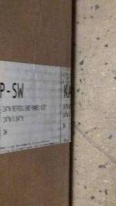 lot 136 image: Refrigerator End Panel 24 x 84