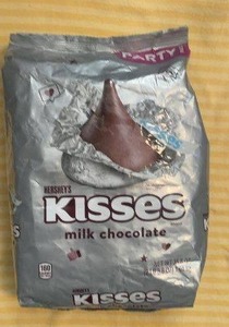 lot 157 image: Hersheys Milk Chocolate Kisses - Party Size, 2 lb 3.8 oz