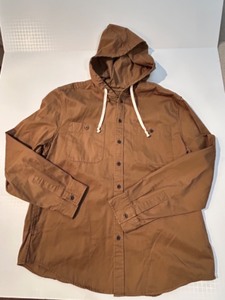 lot 152 image: New No Tags American Eagle Mens Hooded Shirt Jacket XL