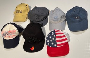 lot 162 image: Assorted Collection of 7 Baseball Caps including Billabong and Adidas