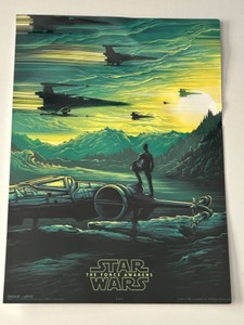 lot 169 image: Star Wars The Force Awakens IMAX Poster - 2015 Limited Edition