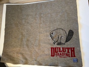 lot 179 image: ANGRY BEAVER Duluth Trading Co. Wool Blanket by Faribault Mill