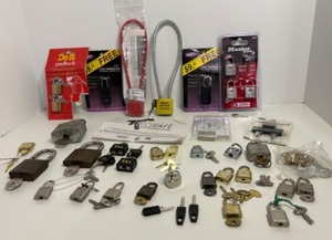 lot 209 image: Collection of Various Security Locks and Padlocks