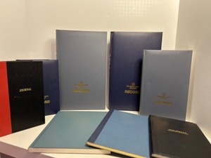 lot 210 image: Assorted Management Series Records and Journals by Mead Wilson Jones Blueline