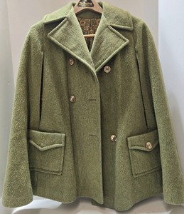 lot 35 image: Vintage Sears Eastland WOOL CAPE Jacket with Printed Lining