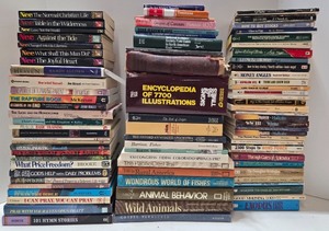 lot 49 image: Large Collection of Religious and Inspirational Books