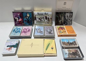 lot 76 image: Assorted Collection of Vintage Playing Cards - 9 Unique Sets