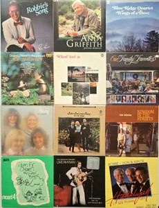 lot 80 image: Collection of 12 Vintage Vinyl Records Including Andy Griffith and More