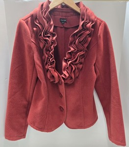 lot 84 image: Fantazia Womens Medium Ruffled Collar Jacket