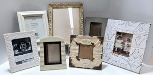 lot 92 image: Collection of 7 Assorted Decorative Photo Frames