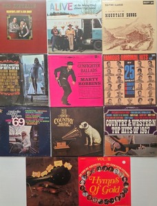 lot 98 image: Lot of 11 Vintage Vinyl Records Albums Collection