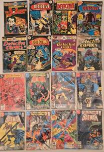 lot 258 image: Collection of 20 Vintage DC Batman DETECTIVE COMICS