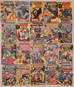 lot 260 image: Collection of 20 Marvel Tales Starring Spider-Man Comic Books