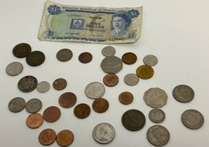 lot 21 image: 1955-1982 Coin and Currency Collection from The British Eastern Caribbean Islands