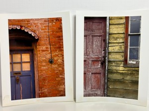 lot 230 image: Pair of Vintage Architectural Doorway Photographs