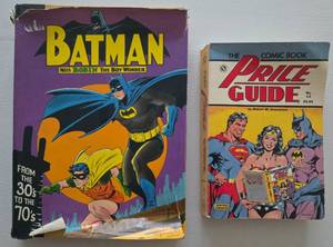 lot 291 image: Vintage Batman Hardcover Comic Book & 1980s Price Guide