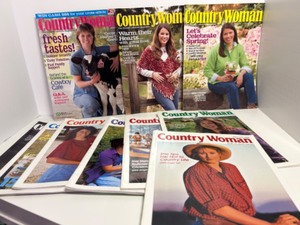 lot 305 image: 2000-2008 Vintage COUNTRY WOMAN Magazine Lot Homestead Ideas - Qty 10