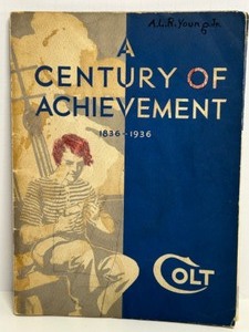 lot 335 image: Vintage 1930s Colt 100th Anniversary Firearms Manual 1836-1936