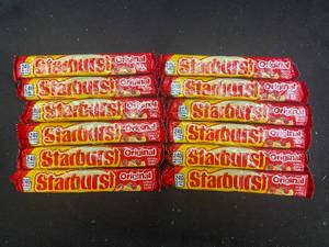 zz - Lot of 12 Starburst Original Fruit Chews Candies