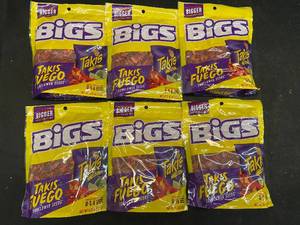 QQQ - Set of 6 Bigs Takis Fuego Sunflower Seeds
