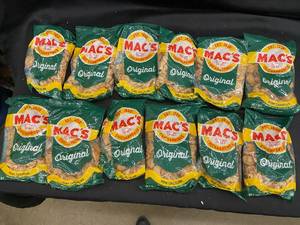 TTT - 12 Bags of Macs Chicharrones Original Pork Cracklins 5 oz