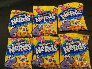 BBB - Set of 6 Big Chewy Nerds Candy Packs