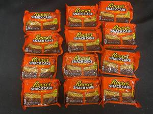 A - 12 Packs of Reeses Snack Cake 2-Cakes
