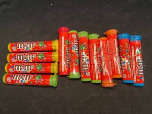 DDD - Collection of M&Ms Minis Candy Tubes
