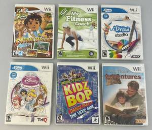 lot 179 image: Misc. WII Games 1 Factory Sealed