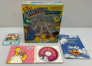 lot 198 image: 1997 Simpsons Virtual Springfield (WindowsMac (New Open Box)