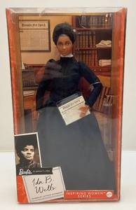 lot 206 image: Barbie Signature Inspiring Women Series Ida B. Wells (New Open Box)