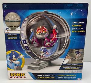 lot 2 image: Jakks Pacific Brand SONIC The Hedghog Death Egg Playset (NIB)