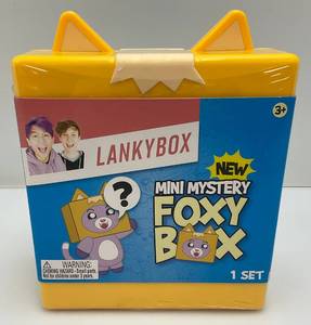 lot 18 image: LANKYBOX New Mini Mystery Foxy Box (NEW)