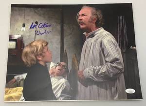 lot 32 image: JSA Certified Charlie And The Chocolate Factory Autographed By CHARLIE  11 x 14 Photograph (In Protective Sleeve)