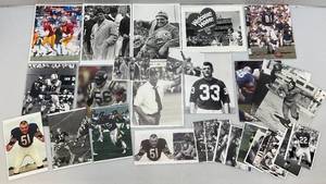 lot 38 image: Misc. Vintage Football Photographs Biggest Size 8 x 10