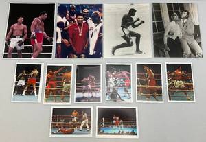 lot 46 image: Misc. Muhammed Ali Photographs Biggest Photos Are 8 x 10
