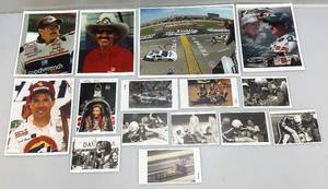lot 52 image: Misc. NASCAR  Photographs Biggest 11 x 14