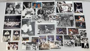 lot 56 image: Misc. Baseball Photographs Including Mickey Mantle & More Biggest 11 x 14