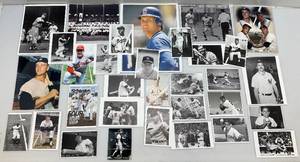 lot 57 image: Misc. Baseball Photographs Including Mickey Mantle & More Biggest 11 x 14