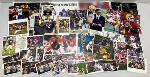 lot 62 image: Misc. Football Photographs & More Biggest 11 x 14